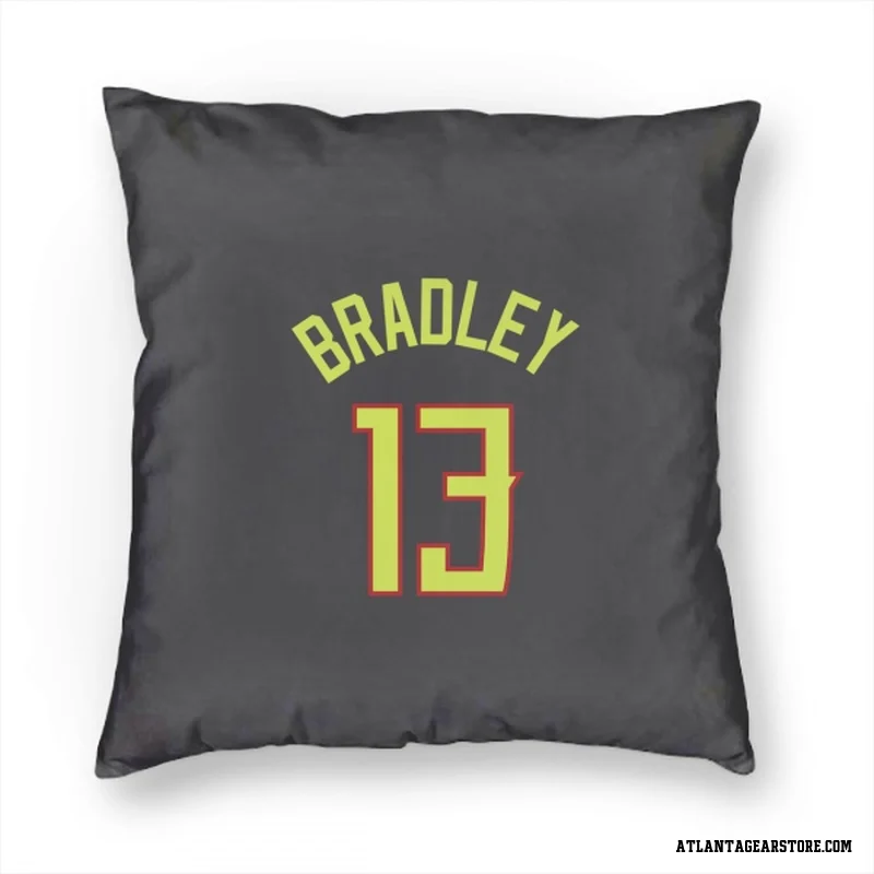Gray Atlanta Hawks  Tony Bradley  Pillow Cover (18 X 18)